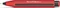 Kaweco AC Sport Druckbleistift HB 0.7mm graphit, rot/schwarz Vorschaubild