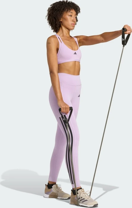 adidas Aeroimpact Luxe Training Light-Support Sport-BH powder plum (Damen)