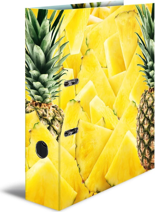 Herma Ordner 2-Ring mit Motiv, 70mm, A4, Früchte Ananas (7113)