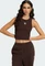 adidas Essentials Ribbed Funktionsshirt ärmellos aurora coffee (Damen) Vorschaubild