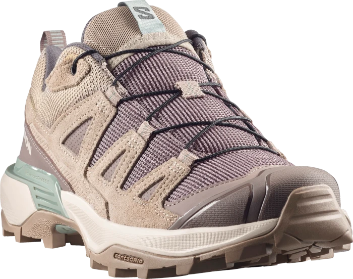 Salomon X Ultra 360 Leather iron/desert tan/green milieu (Damen)