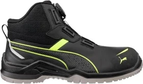 Puma Krypton Disc Mid S3S ESD Sicherheitsschuhe schwarz (Herren)