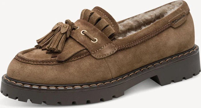 Tamaris Lederslipper 24716 braun (Damen)