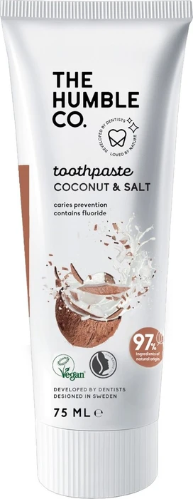 The Humble Co Natural Zahncreme Kokosnuss & Salz, 75ml