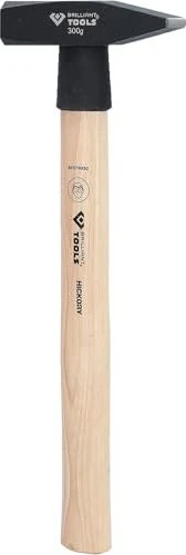 Brilliant Tools Schlosserhammer Hickorystiel, 300g