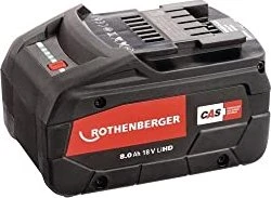 Rothenberger RO BP18/4 Li-HD Werkzeug-Akku 18V, 8.0Ah, Li-Ionen/LiHD [8.0Ah] [144Wh]