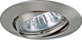Brumberg GX5.3 Niedervolt Einbauleuchte rund nickel matt