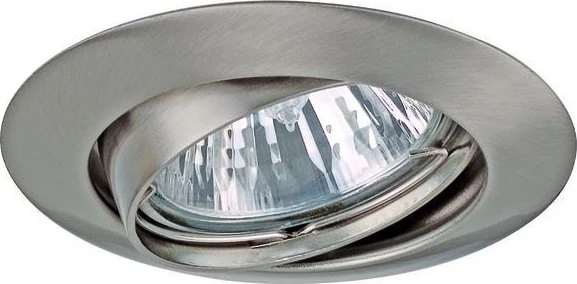 Brumberg GX5.3 Niedervolt Einbauleuchte rund nickel matt
