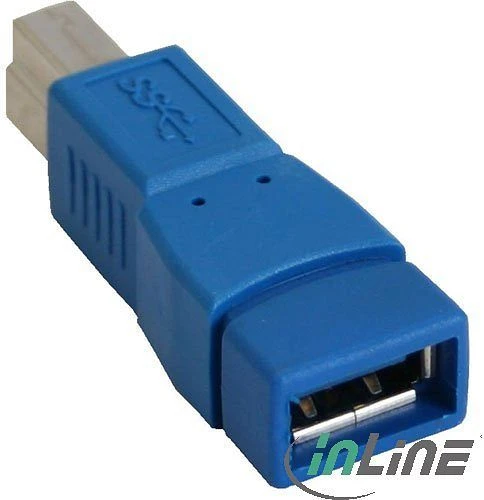 InLine USB 3.0 Adapter, Buchse A auf Stecker B
