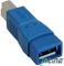 InLine USB 3.0 Adapter, Buchse A auf Stecker B Vorschaubild