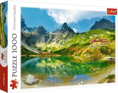 Trefl Puzzle Shelter over the Green Pond, Tatras, Slovakia