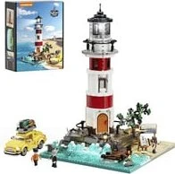 Lumibricks Sonnenaufgang-Leuchtturm