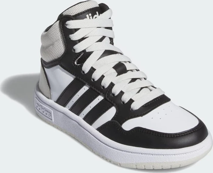 adidas Hoops Mid orbit grey/core black/cloud white (Junior)