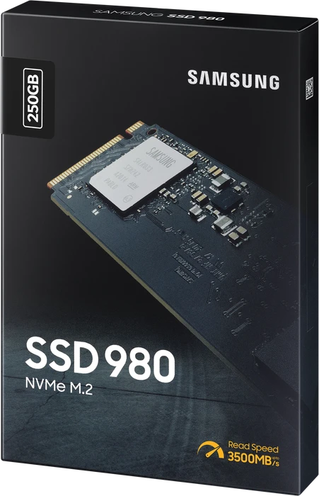 Samsung SSD 980 250GB, M.2 2280 / M-Key / PCIe 3.0 x4