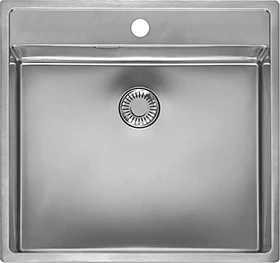 Reginox New York 50x40 (L) Tapwing Comfort Einbau Becken mittig edelstahl