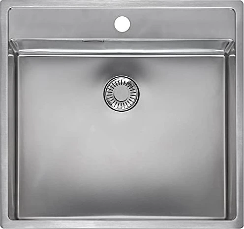 Reginox New York 50x40 (L) Tapwing Comfort Einbau Becken mittig edelstahl