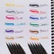 Pentel Brush Sign Pen Micro Brush SESF30C sortiert, 12er-Set, Etui Vorschaubild