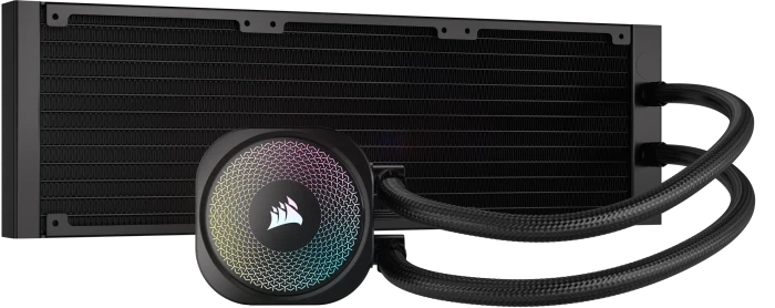 Corsair Nautilus 360 RS ARGB, schwarz