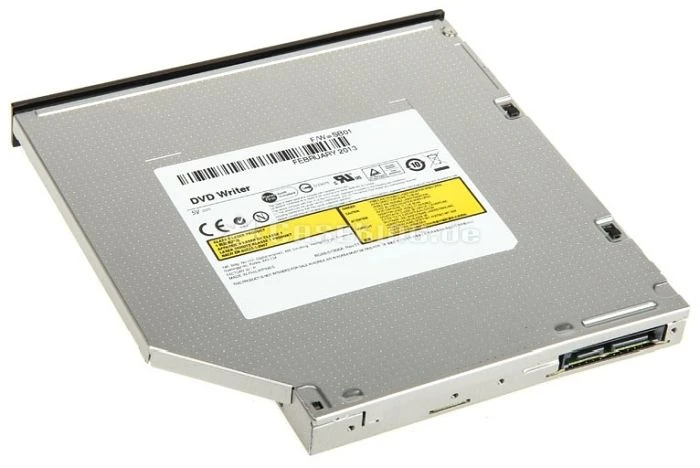 LiteOn DS-8ABSH, SlimLine schwarz, SATA