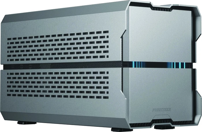 Phanteks Evolv Shift XT, silber, Mini-ITX