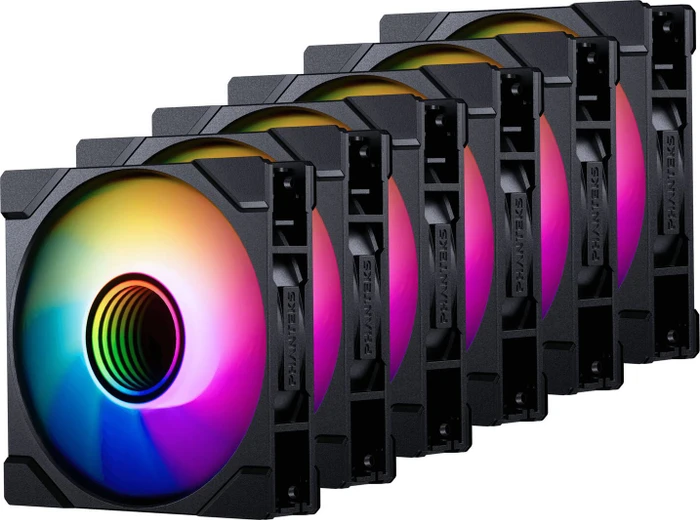 Phanteks M25G2-120 D-RGB Reverse, schwarz, 120mm, 6er-Pack
