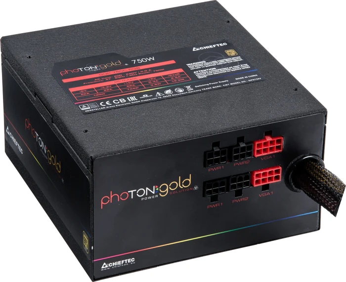 Chieftec Photon Gold GDP-750C-RGB 750W, ATX 2.3