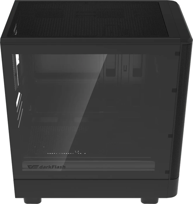 DarkFlash DB330M Mesh Black, Glasfenster