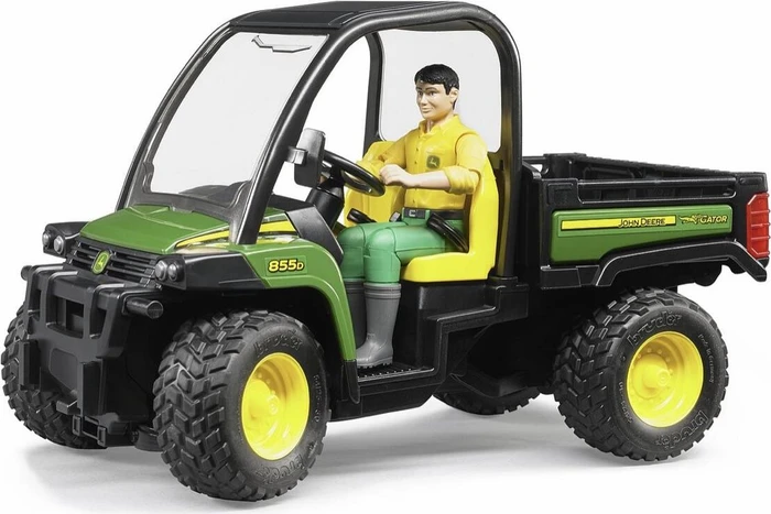 Bruder Profi-Serie John Deere Gator XUV 855D mit Fahrer