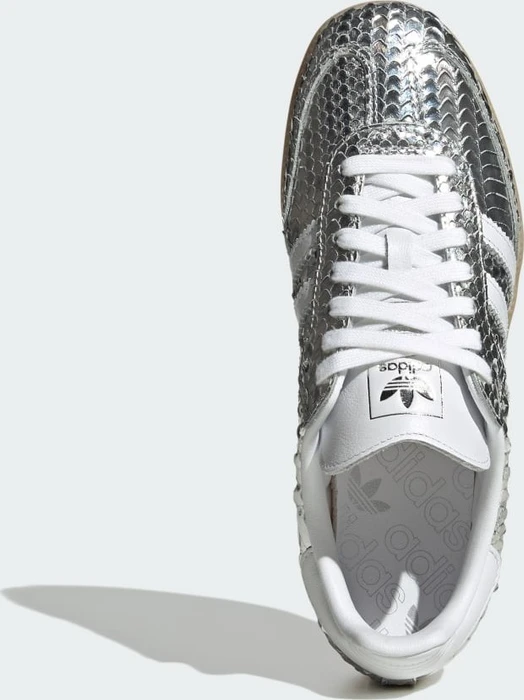adidas Samba OG silver metallic/cloud white/gum