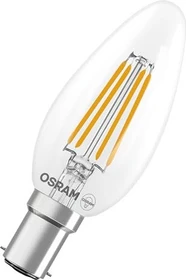 Osram Ledvance LED Retrofit Star Classic B 40 Filament 3.4W/827 B15d klar, 6 Stück