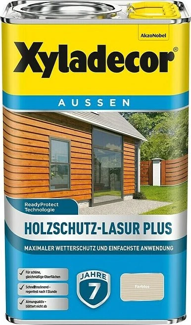 Xyladecor Holzschutz-Lasur farblos, 2.5l