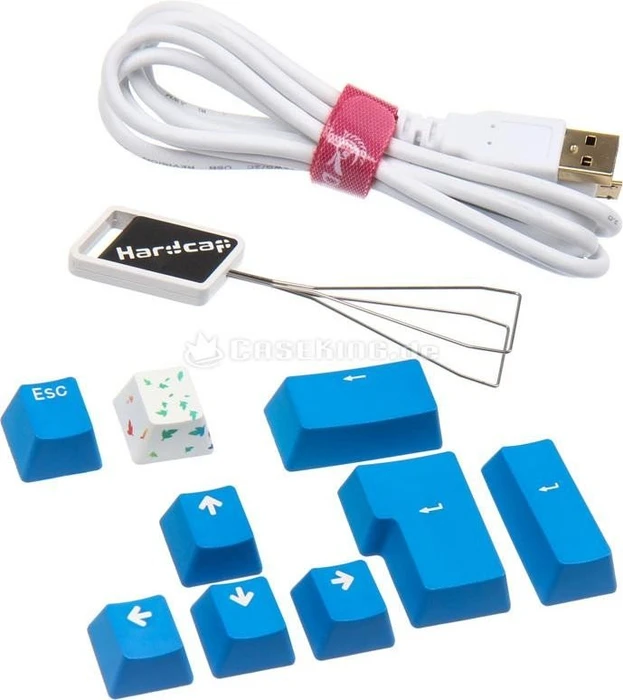Ducky One Rainbow PBT weiß, MX BROWN, USB, DE