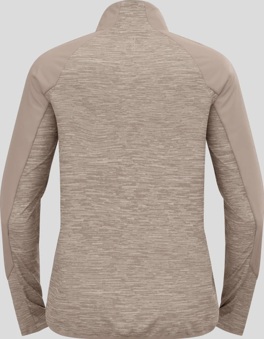 Odlo The Run Easy Warm Hybrid Funktionsjacke cinder (Herren)