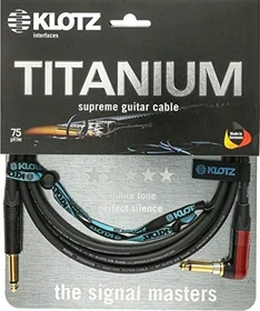 Klotz Titanium Instrument silentPLUG gewinkelt 9.0m