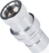 Alphacool Eiszapfen G1/4" IG Schnellverschluss Stecker, chrome Vorschaubild