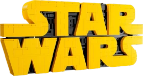 LEGO Star Wars - Star Wars Logo aus LEGO Steinen