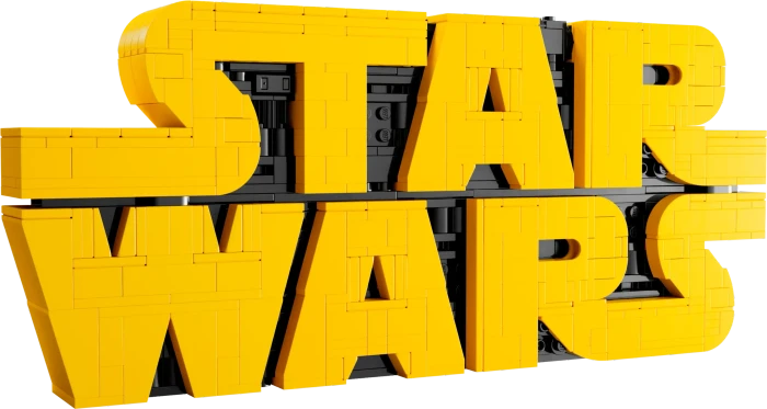 LEGO Star Wars - Star Wars Logo aus LEGO Steinen