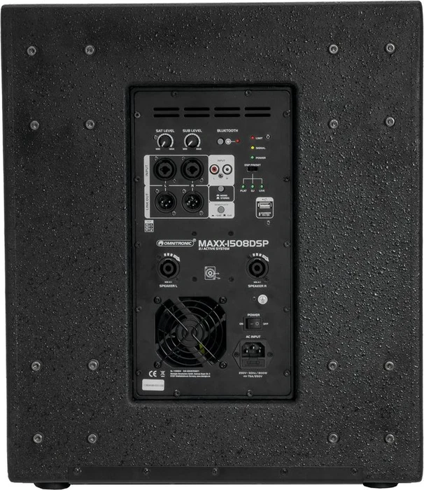 Omnitronic MAXX-1508 2.1 System schwarz