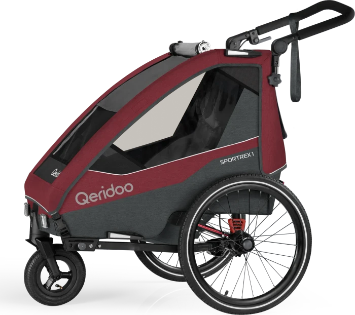 Qeridoo Sportrex 1 Fahrradanhänger Modell 2023