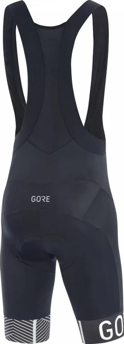 Gore Wear C5 Optiline Bib Shorts+ Fahrradhose kurz schwarz/weiß (Herren)