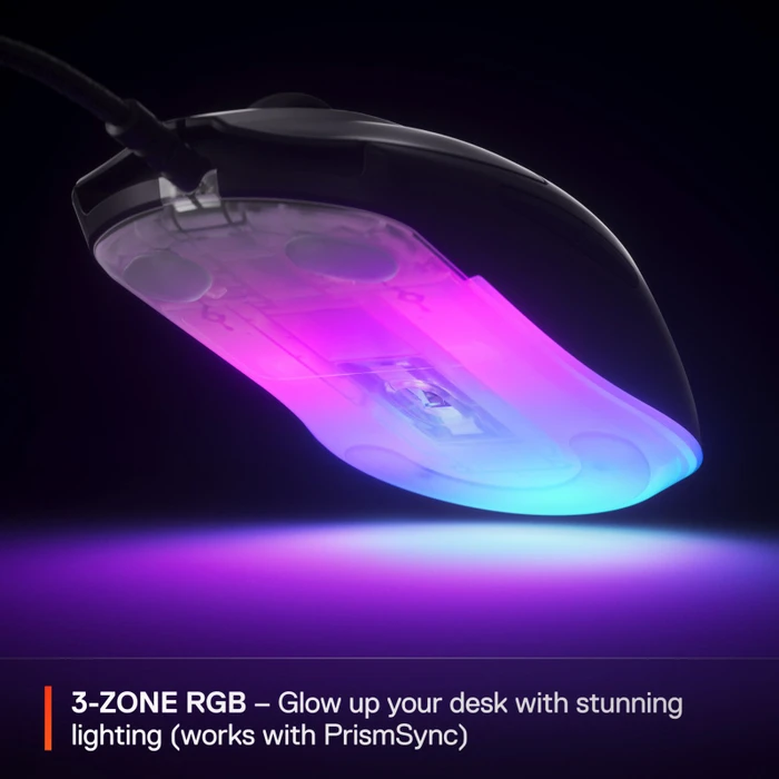 SteelSeries Rival 3 Gen 2, schwarz, USB