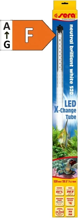 sera LED X-Change Tube 820, daylight sunrise, T5 short/T5/T8, 22W