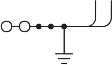 Phoenix Contact PT 6-QUATTRO/2P-PE - Schutzleiter-Reihenklemme