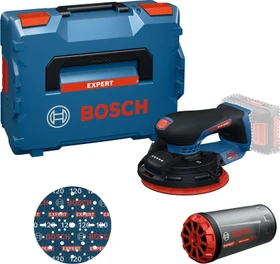 Bosch Professional Expert EXEX18V-150-5 Akku-Exzenterschleifer solo inkl. L-Boxx