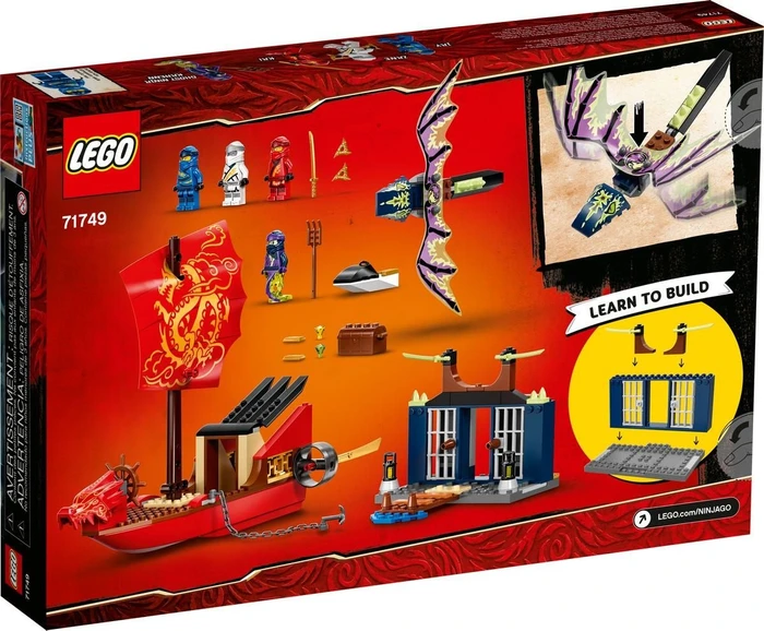LEGO Ninjago Legacy - Flug mit dem Ninja-Flugsegler