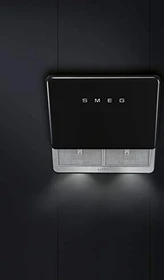 Smeg KFAB75BL Wand-Dunstabzugshaube