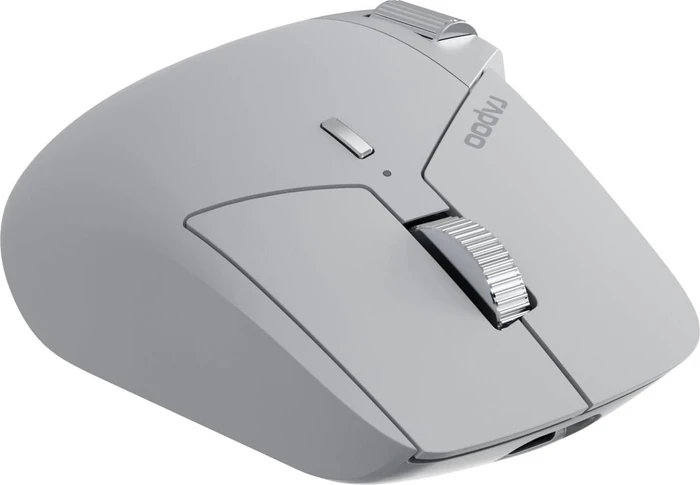 Rapoo MT760L Wireless Multi-mode Mouse grau/weiß, USB/Bluetooth