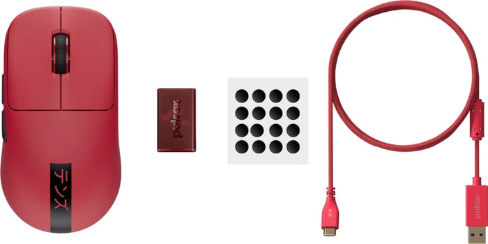 Pulsar Gaming Gears TenZ Signature RED Edition Wireless rot/schwarz, USB