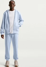 Nike Club Fleece FZ Hoodie hydrogen blue/white (Herren)