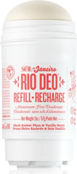 Sol de Janeiro Rio Deo Aluminum-Free Deodorant Cheirosa 40 Stick Sensitive Refill, 57g